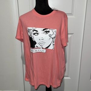 The shirt has never been worn